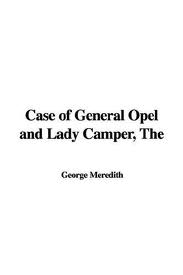 The Case of General Opel