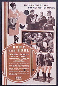 download movie body and soul 1931 film