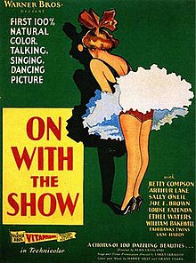 download movie on with the show! 1929 film