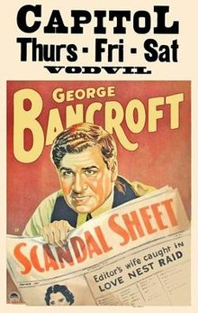 download movie scandal sheet 1931 film