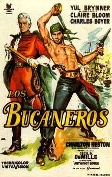 download movie the buccaneer 1958 film.