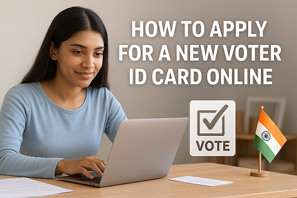 How to Apply for a New Voter ID Card Online (Step-by-Step 2025 Guide)