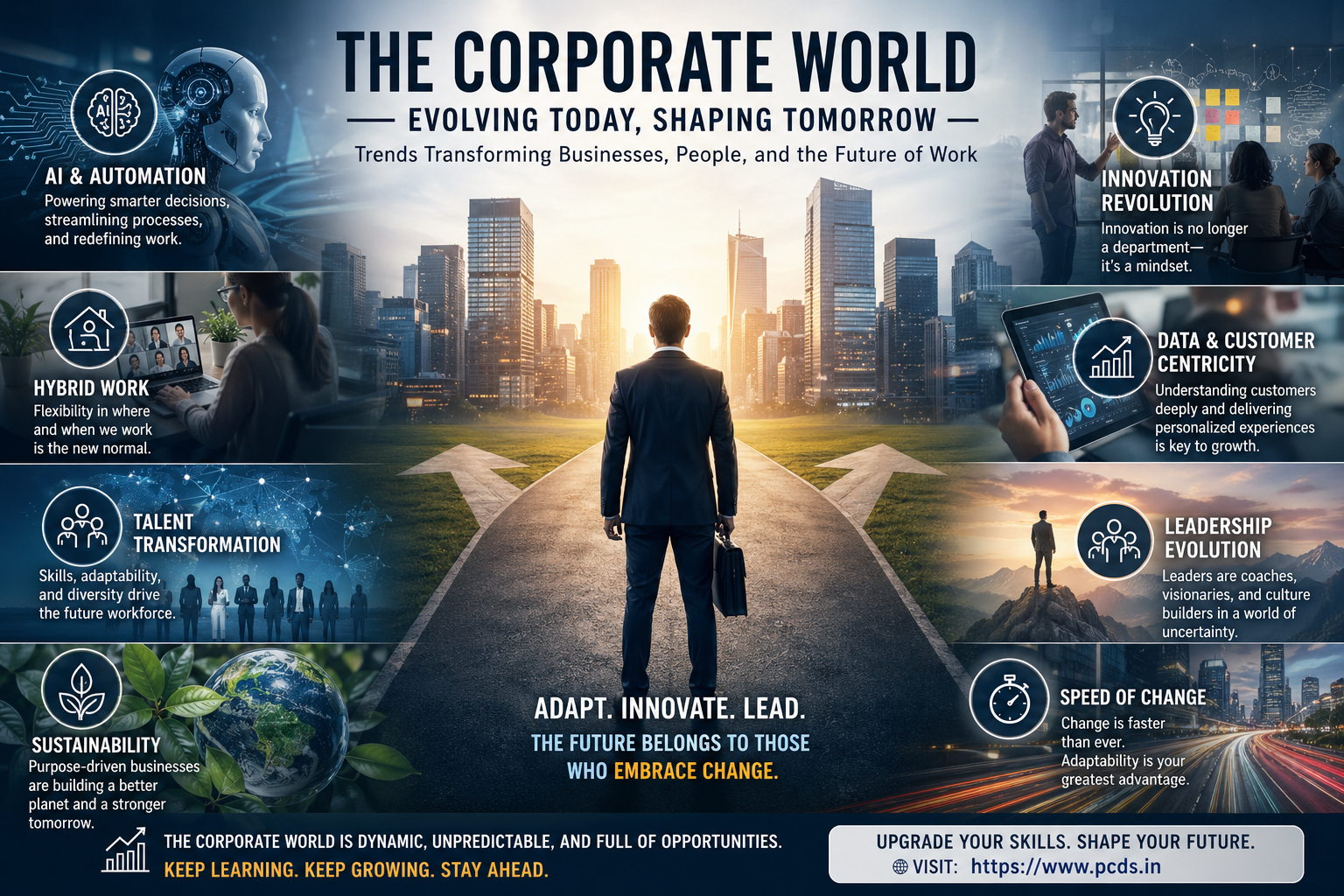The Corporate Storm of Change: A Story of Survival, Innovation, and the Future of Work