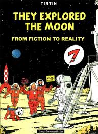 Tintin they explored the moon