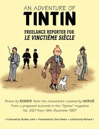 Tintin the freelance reporter